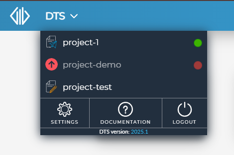 drop-down menu drop-down menu