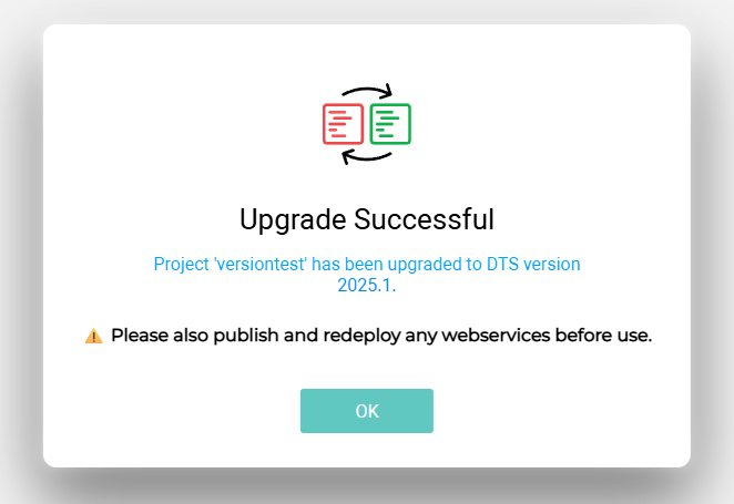 project-upgrade-success