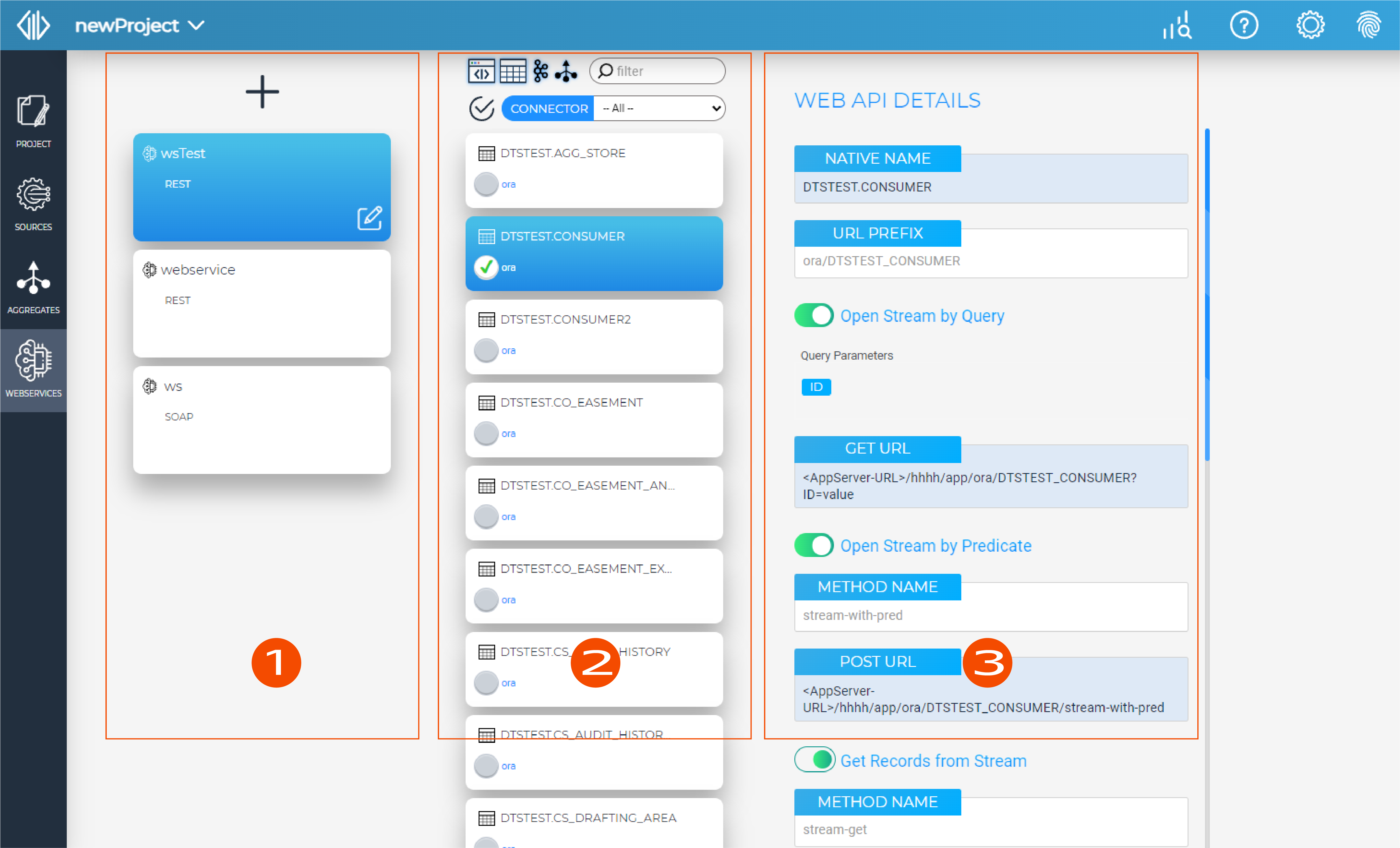 Webservices View